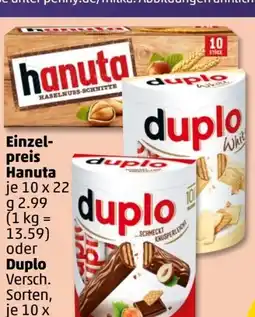 PENNY Ferrero Hanuta Waffeln Angebot