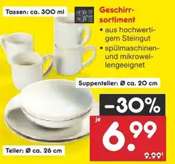 Netto Marken-Discount Moritz & Geschirrsortiment Angebot