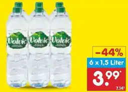 Netto Marken-Discount Volvic Naturelle Mineralwasser Angebot