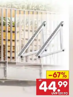 Netto Marken-Discount Veska Balkonkraftwerk Montagehalterung Angebot