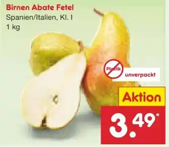 Netto Marken-Discount Birnen Abate Fetel Angebot