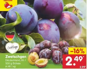Netto Marken-Discount Lieblings Zwetschgen Angebot