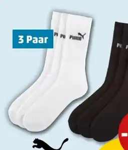 PENNY Puma Sportsocken 3er Pack Angebot