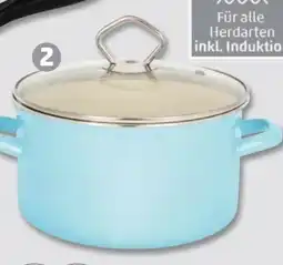 PENNY Stahlemaille Fleischtopf Mit Glasdeckel Angebot