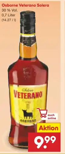 Netto Marken-Discount Osborne Solera Veterano Angebot