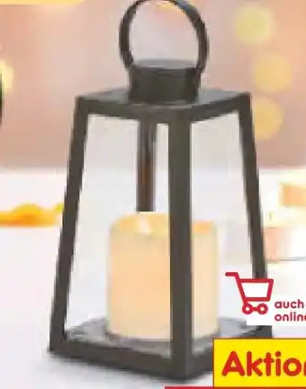 Netto Marken-Discount Dekor LED Laterne Angebot
