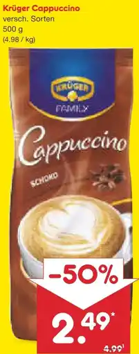 Netto Marken-Discount Krüger Family Cappuccino Schoko Angebot