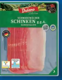 Lidl Dulano Selection Schwarzwälder Schinken Angebot