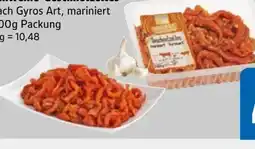 Edeka Xpress Schweine Geschnetzeltes nach Gyros-Art Angebot