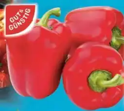 E-Center Gut & Günstig Paprika Rot Angebot