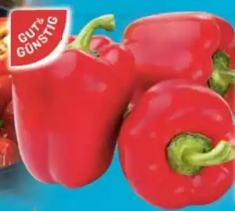 E-Center Gut & Günstig Paprika Rot Angebot