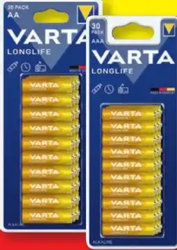Lidl Varta Longlife Batterien Angebot