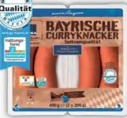E-Center Edeka Heimatliebe Bayrische Curryknacker Angebot