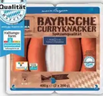 E-Center Edeka Heimatliebe Bayrische Curryknacker Angebot