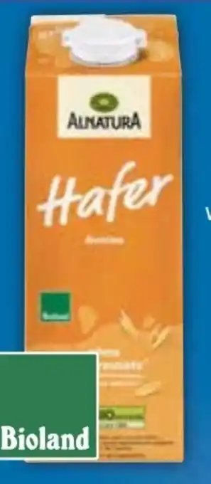 E-Center Alnatura Bio Hafer Drink Natur Angebot