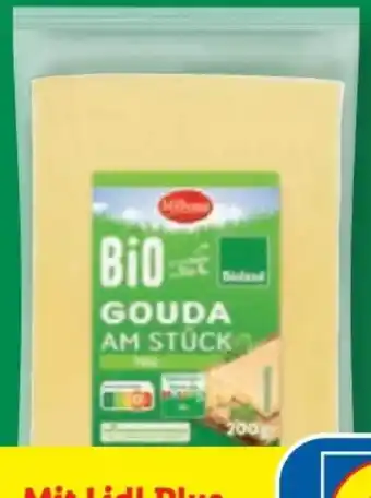 Lidl Milbona Bio Käse am Stück Angebot