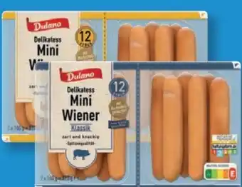Lidl Dulano Delikatess Mini-Wiener Angebot