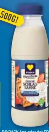 E-Center Edeka Herzstücke Frische Schlagsahne Angebot
