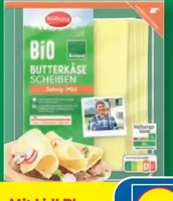 Lidl Milbona Bio-Käsescheiben Angebot