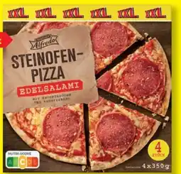 Lidl Trattoria Alfredo Steinofenpizza Edelsalami XXL Angebot