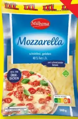 Lidl Milbona Mozzarella XXL Angebot