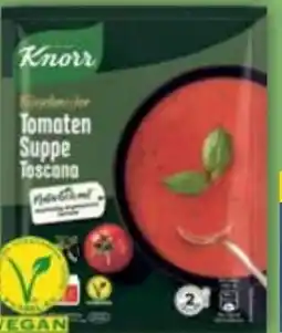E-Center Knorr Feinschmecker Tomaten Suppe Toscana Vegan Angebot