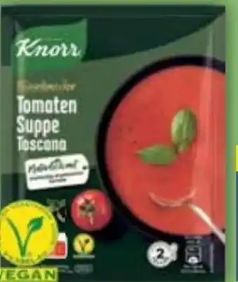 E-Center Knorr Feinschmecker Tomaten Suppe Toscana Vegan Angebot