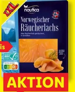Lidl Nautica Norwegischer Räucherlachs XXL Angebot