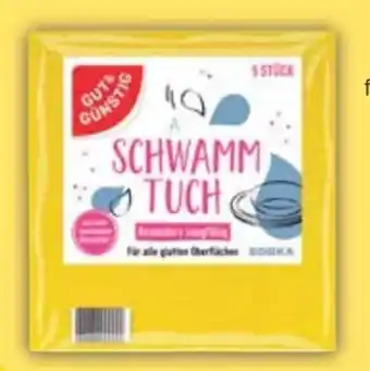 E-Center Gut & Günstig Schwammtuch Angebot