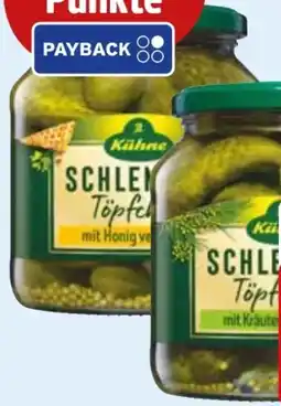 Edeka Kühne Schlemmer Töpfchen Gewürzgurken Angebot