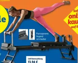 Lidl Crivit Pilates-Reformer Angebot