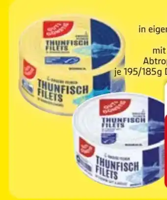 Edeka Gut & Günstig Thunfisch-Filets Angebot