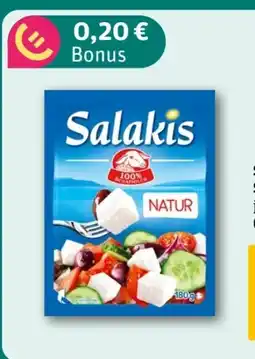 REWE Center Salakis Schafskäse Natur Angebot