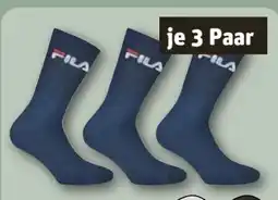 REWE Center Fila Herren Sport-Socken 3 Paar Angebot
