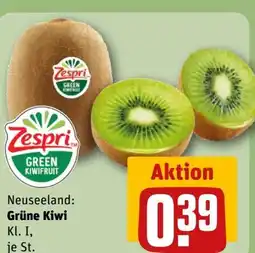 REWE Center Zespri Kiwi grün Angebot