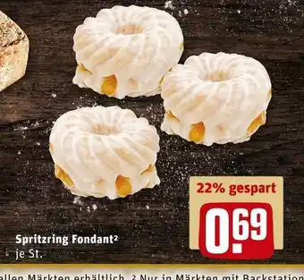 REWE Brot & mehr spritzring fondant Angebot