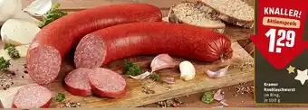 REWE Kramer knoblauchwurst Angebot