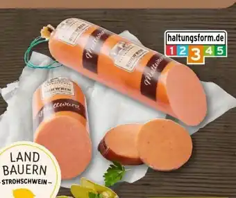 REWE Center Schiller Strohschwein Mettwurst Angebot