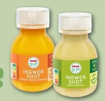 REWE Center Rewe to go Ingwer Shot Angebot
