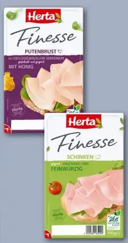 REWE Center Herta Finesse Aufschnitt Angebot