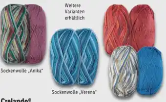 Lidl Crelando Sockenwolle Anika Angebot