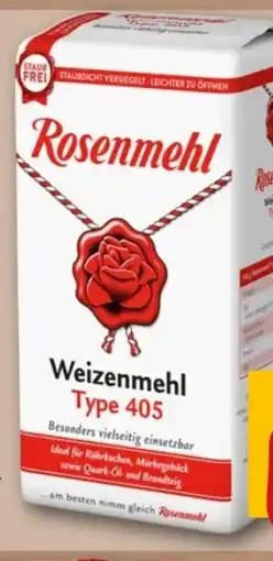REWE Center Rosenmehl Weizenmehl Angebot