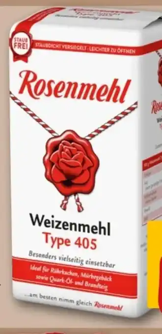 REWE Center Rosenmehl Weizenmehl Angebot