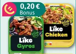 REWE Center Like Meat Chicken Vegan Angebot