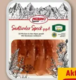 REWE Center Merano Speck Original Südtiroler Angebot