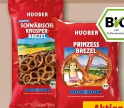 REWE Center Huober Brezel Original Schwäbische Bio Knusper-Brezel Angebot