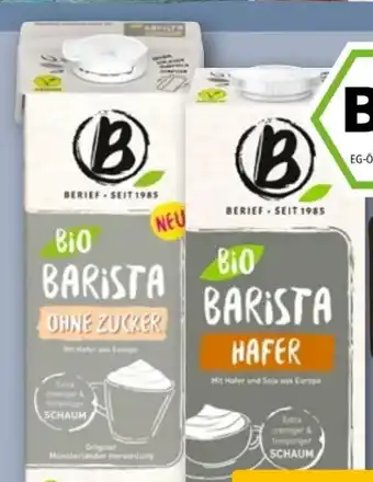 REWE Center Berief Bio Haferdrink Angebot