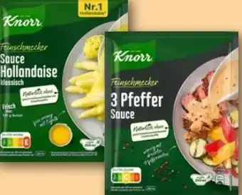 REWE Center Knorr Feinschmecker 3 Pfeffer Sauce Angebot