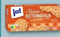 REWE Center ja! Feine Butterwaffeln Angebot