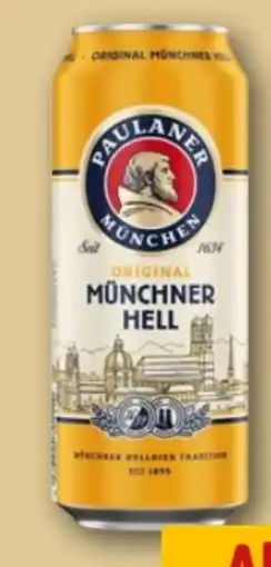 REWE Center Paulaner Original Münchner Hell Angebot
